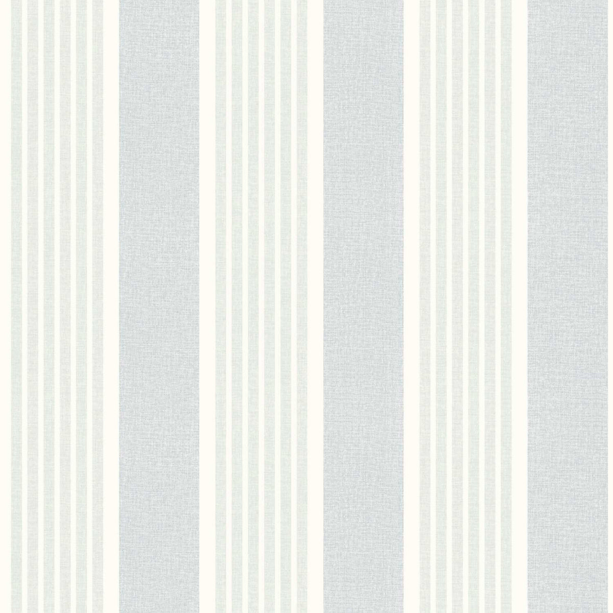 Chesapeake Plaid & Stripe Bingley Wallpaper - Light Blue