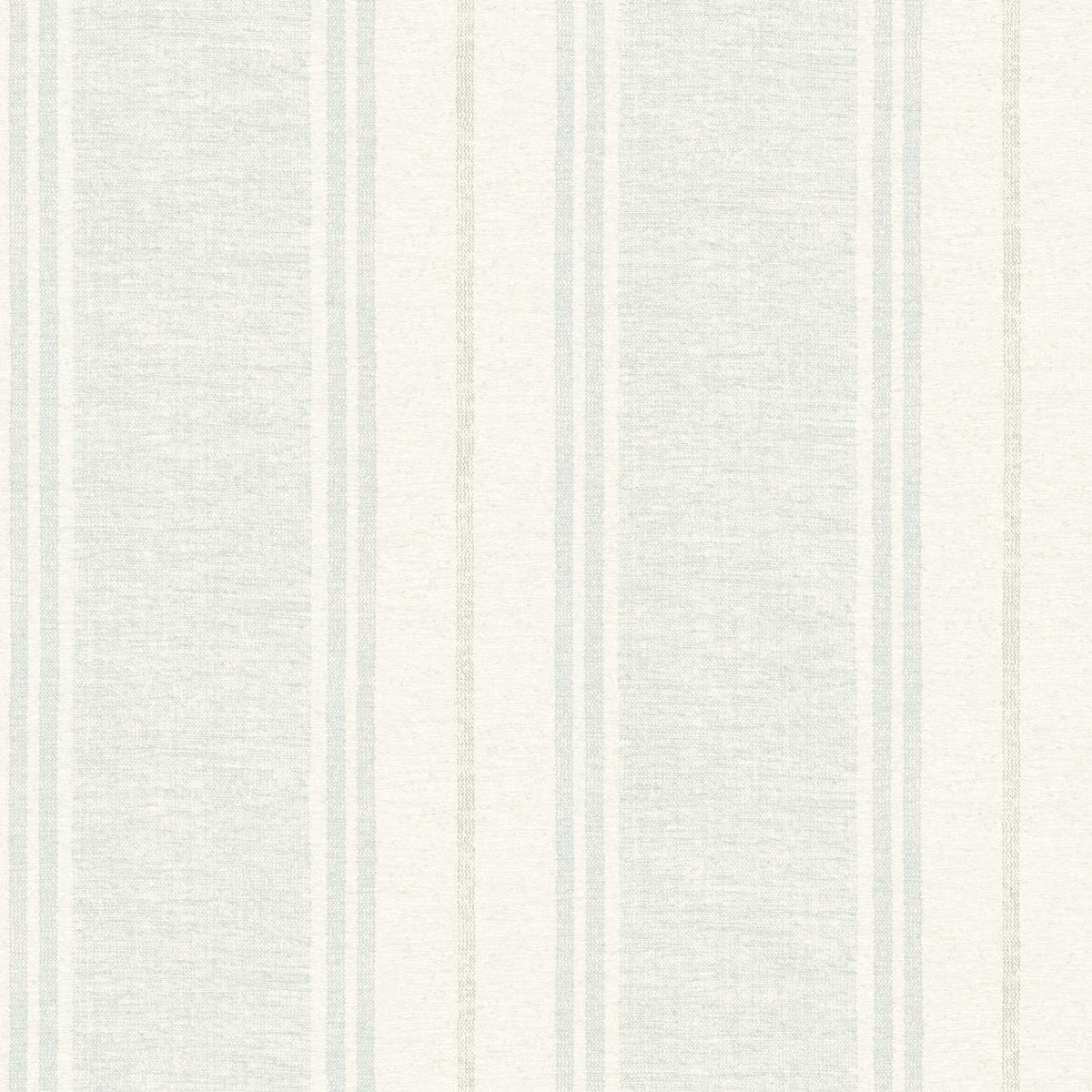 Chesapeake Plaid & Stripe Maddox Flannel Wallpaper - Light Blue