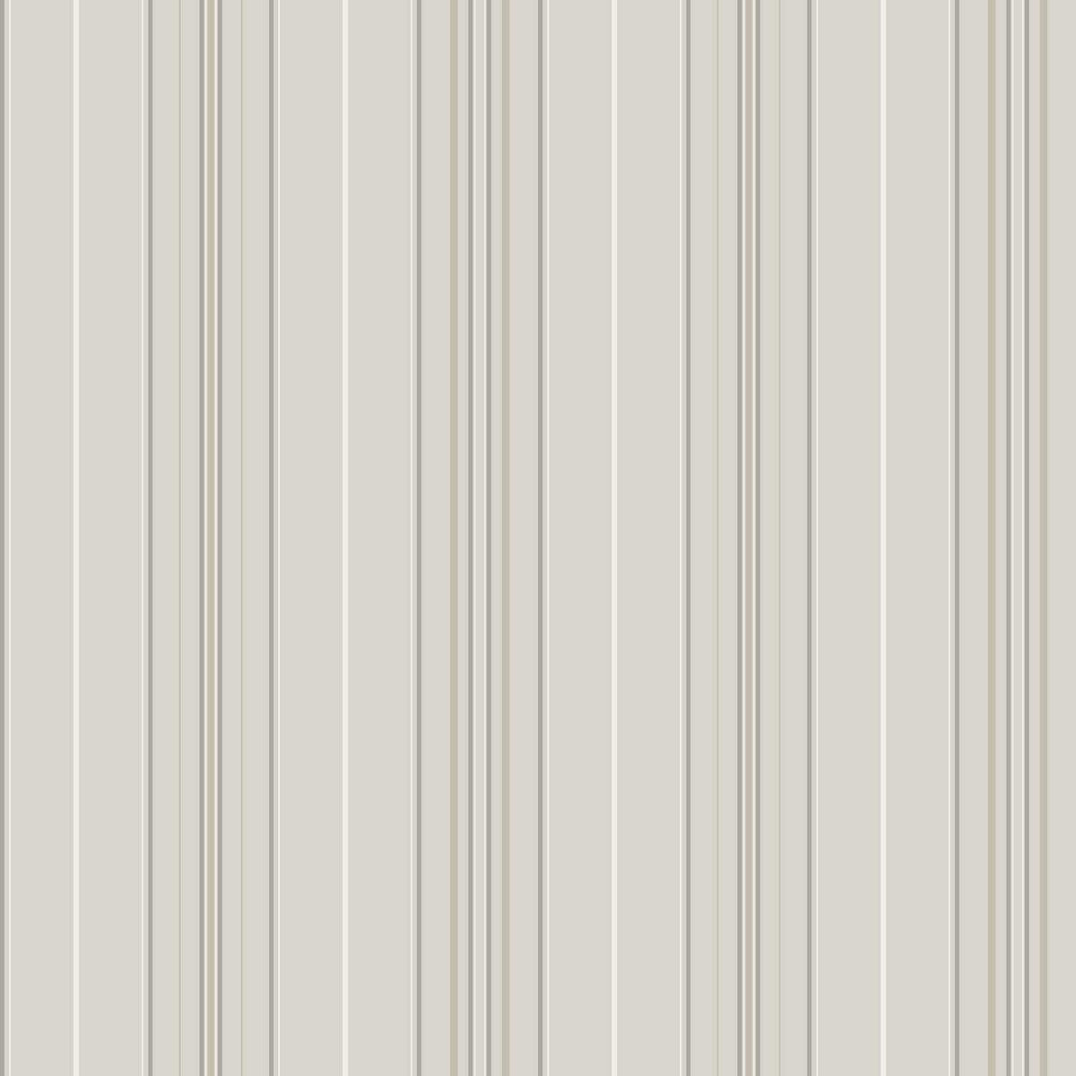 Chesapeake Plaid & Stripe Lascelle Pinstripe Wallpaper Sample - Light Gray