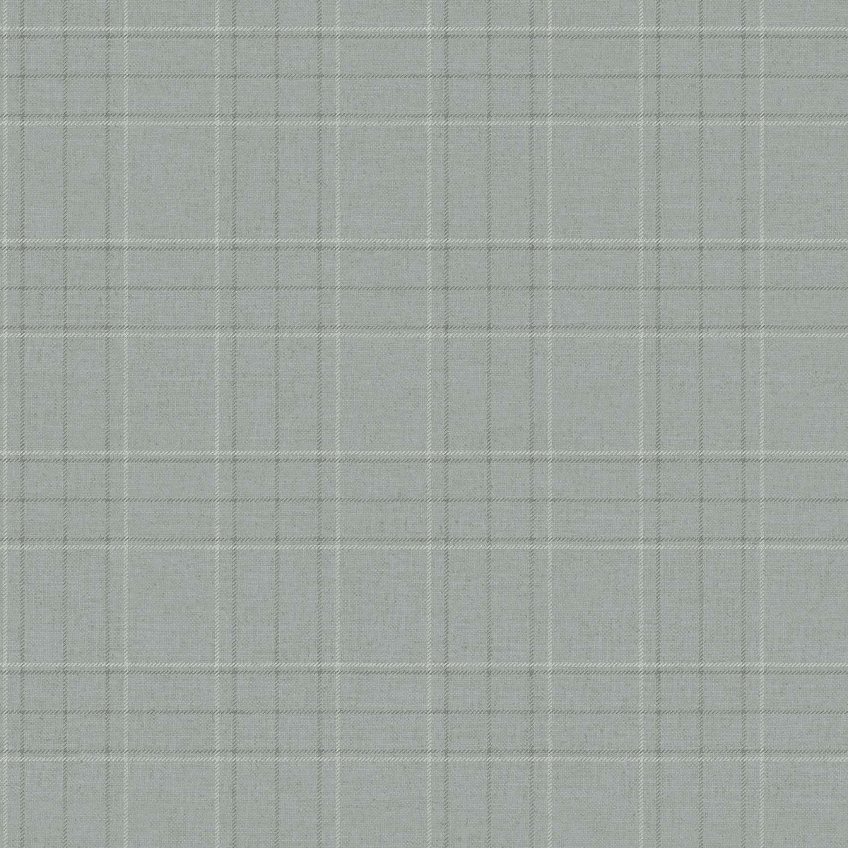 Chesapeake Plaid & Stripe Fox Hollow Wallpaper Sample - Turquoise