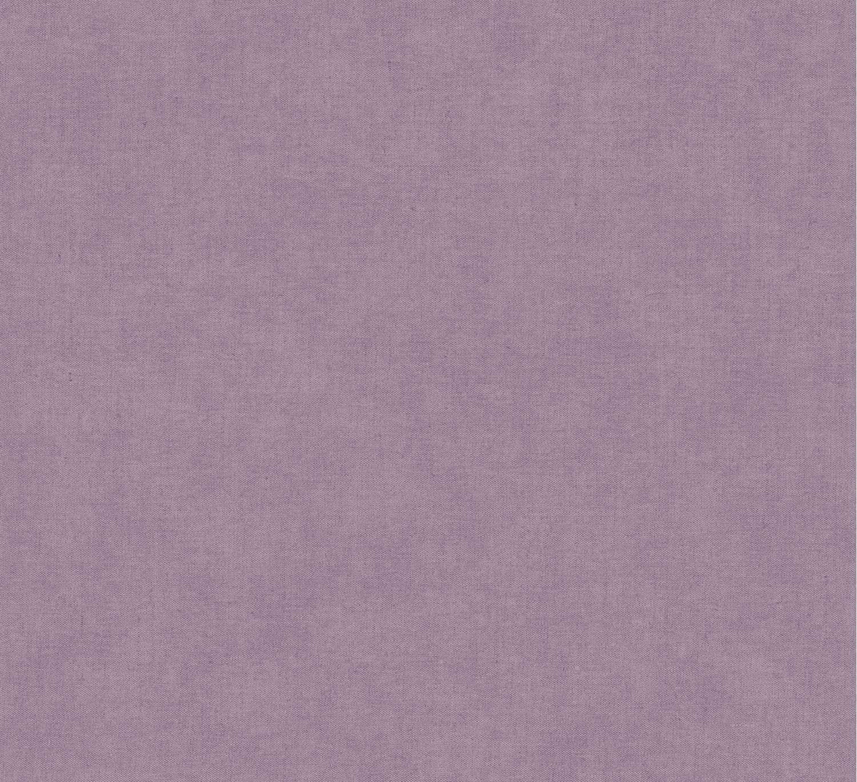 A close-up of a textured fabric or wallpaper swatch in a muted dusty lavender-purple color.