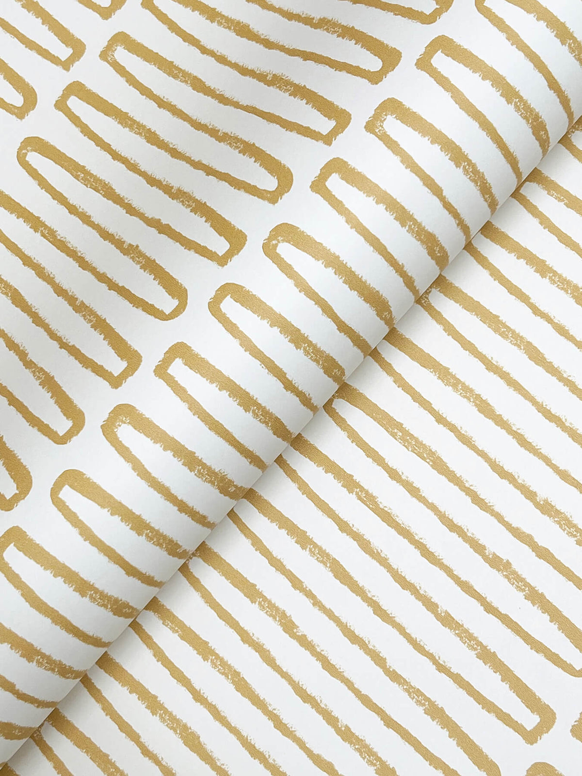 A-Street Prints Kaleidoscope Lars Wallpaper - Mustard
