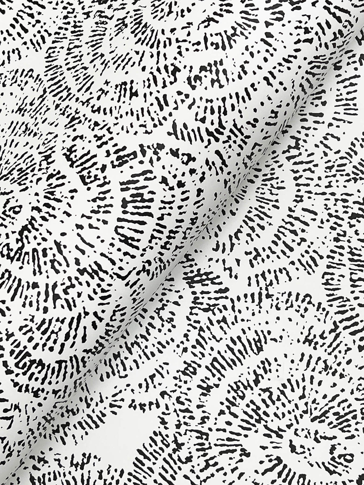 A-Street Prints Kaleidoscope Ambroise Floral Wallpaper - Black