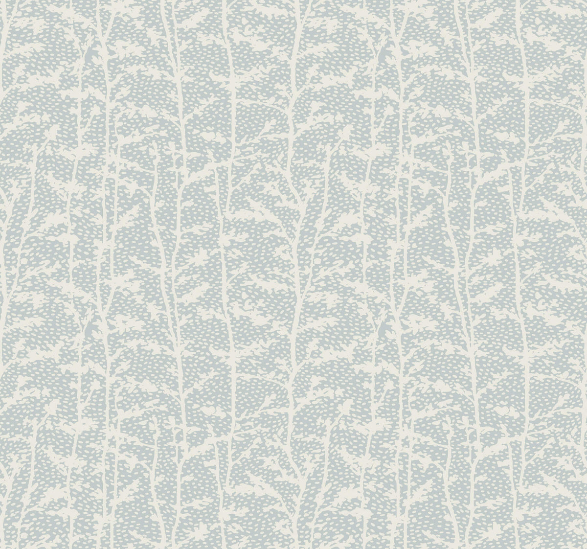 A-Street Prints Kaleidoscope Layton Vines Wallpaper - Light Blue