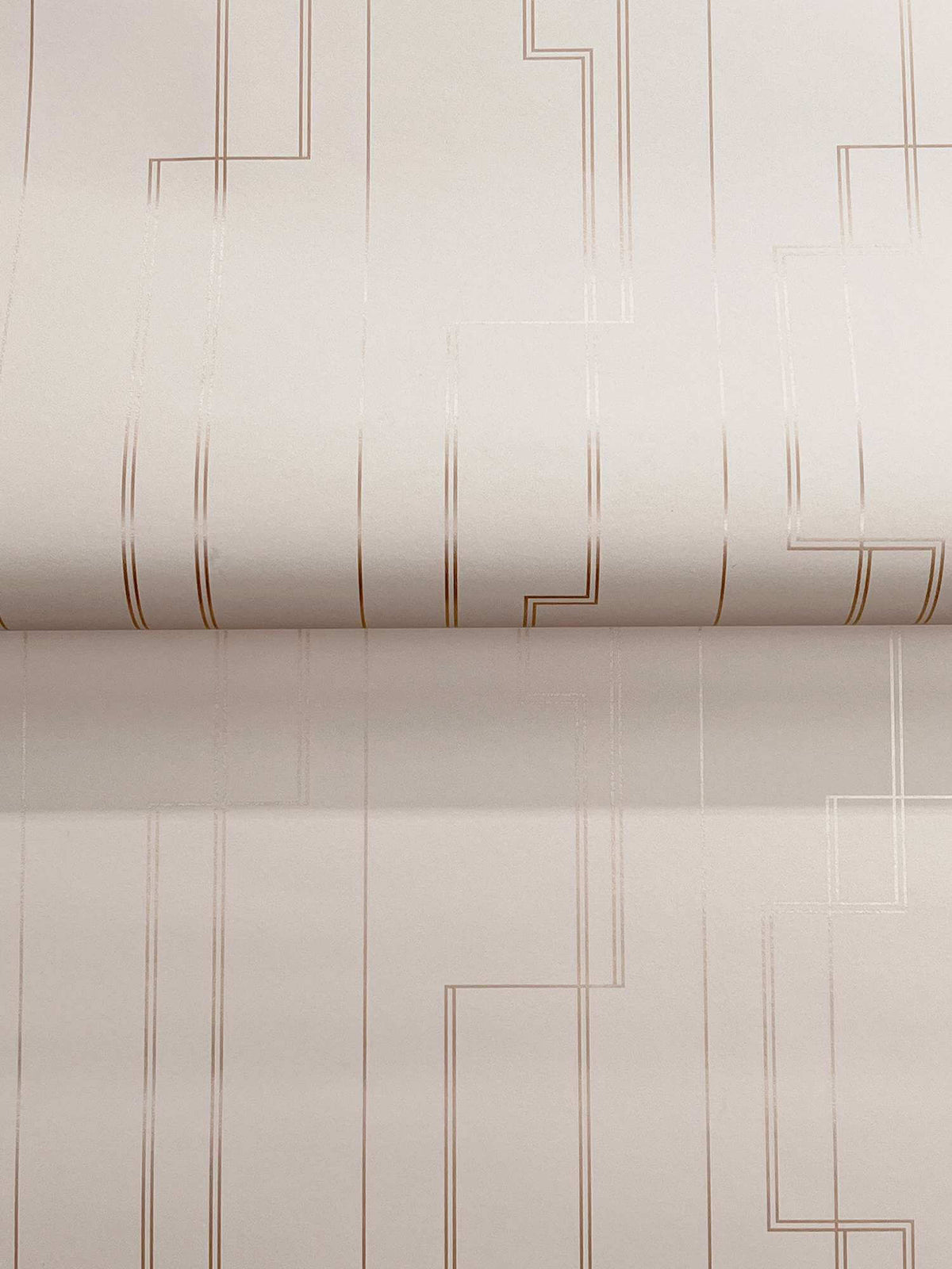 A-Street Prints Moderne Deco Anson Wallpaper Sample - Blush