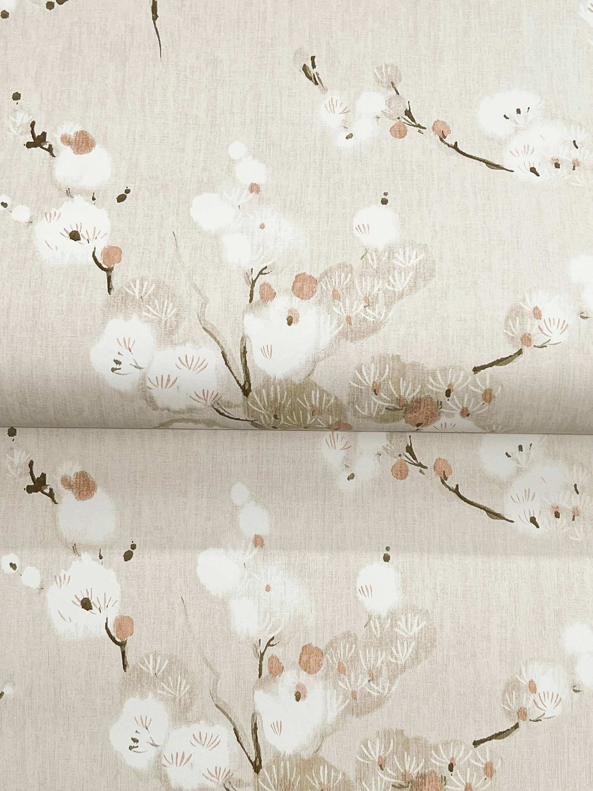 A-Street Prints Moderne Deco Bliss Blossom Wallpaper - Rose