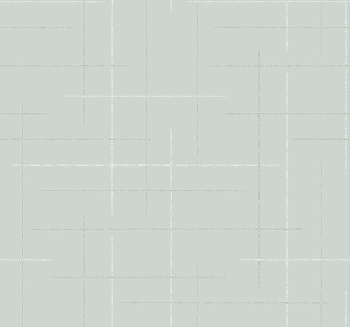 A-Street Prints Moderne Deco Wylie Wallpaper - Light Blue