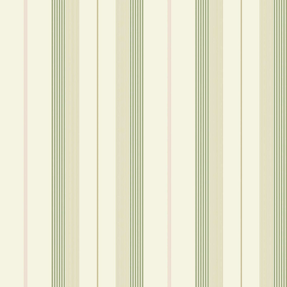 A-Street Prints Savanna Herrgard Stripe Wallpaper - Green