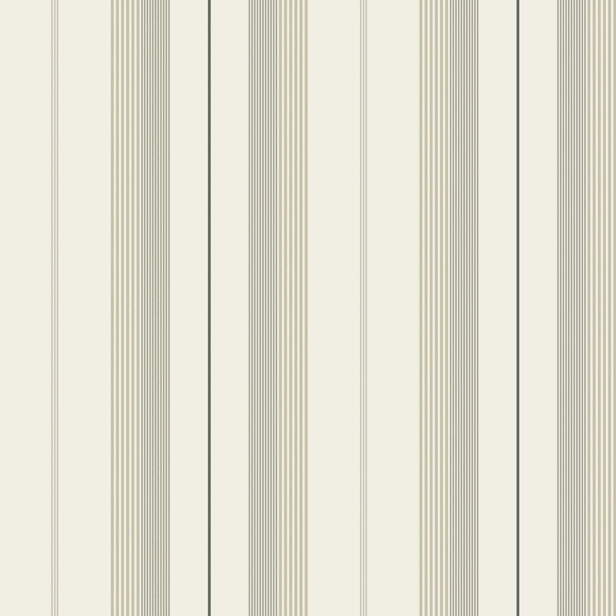 A-Street Prints Savanna Herrgard Stripe Wallpaper Sample - Neutral