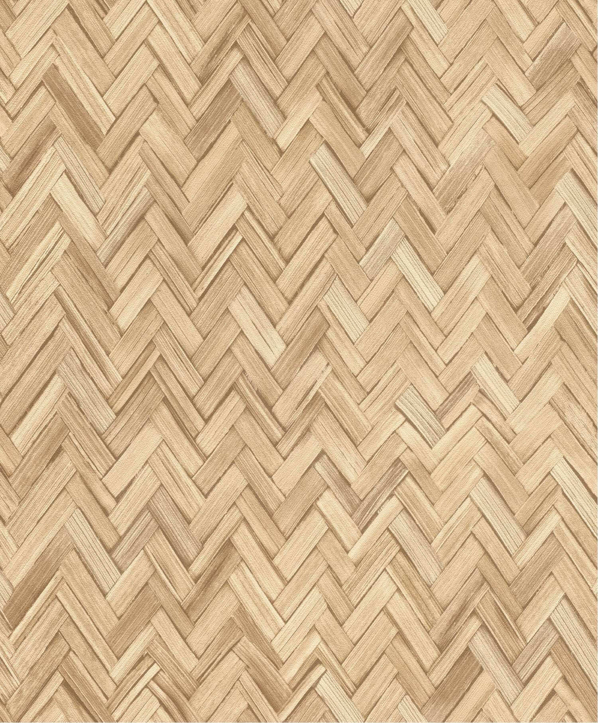 A-Street Prints Springhill Ellery Herringbone Wallpaper Sample - Wheat