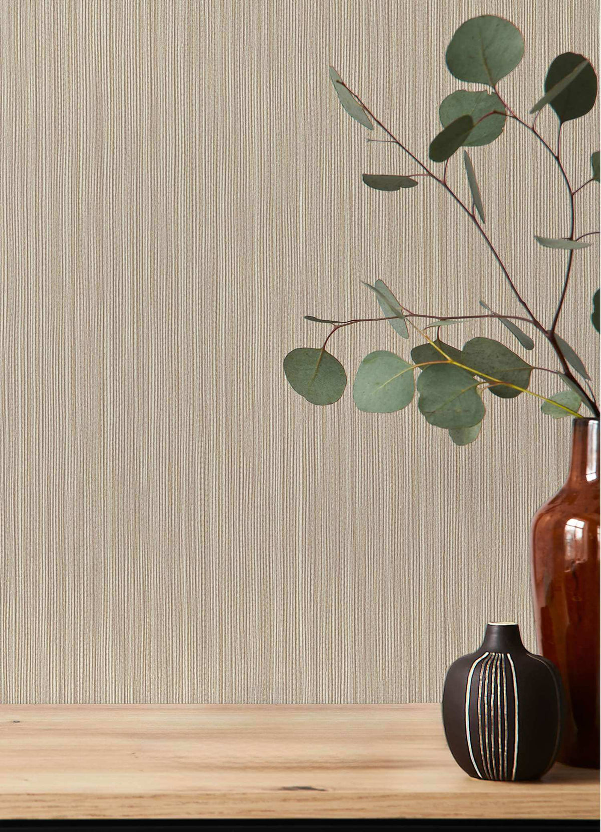 A-Street Prints Springhill Ewan Wallpaper Sample - Beige