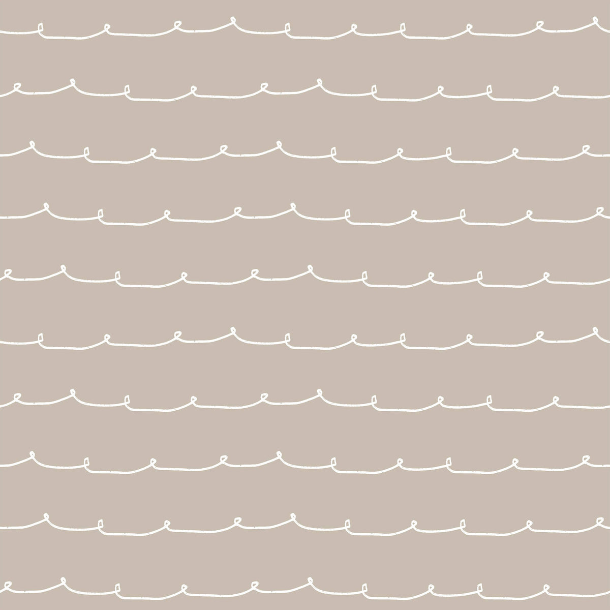 Advantage World of Imagination Wiggle Line Wallpaper Sample - Taupe