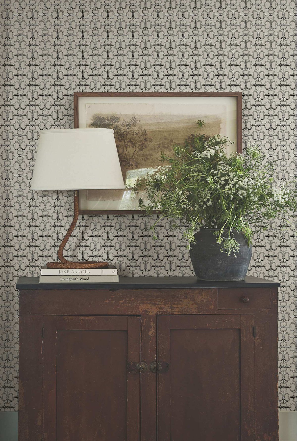 Ronald Redding Private Reserve Polo Wallpaper Sample - Taupe