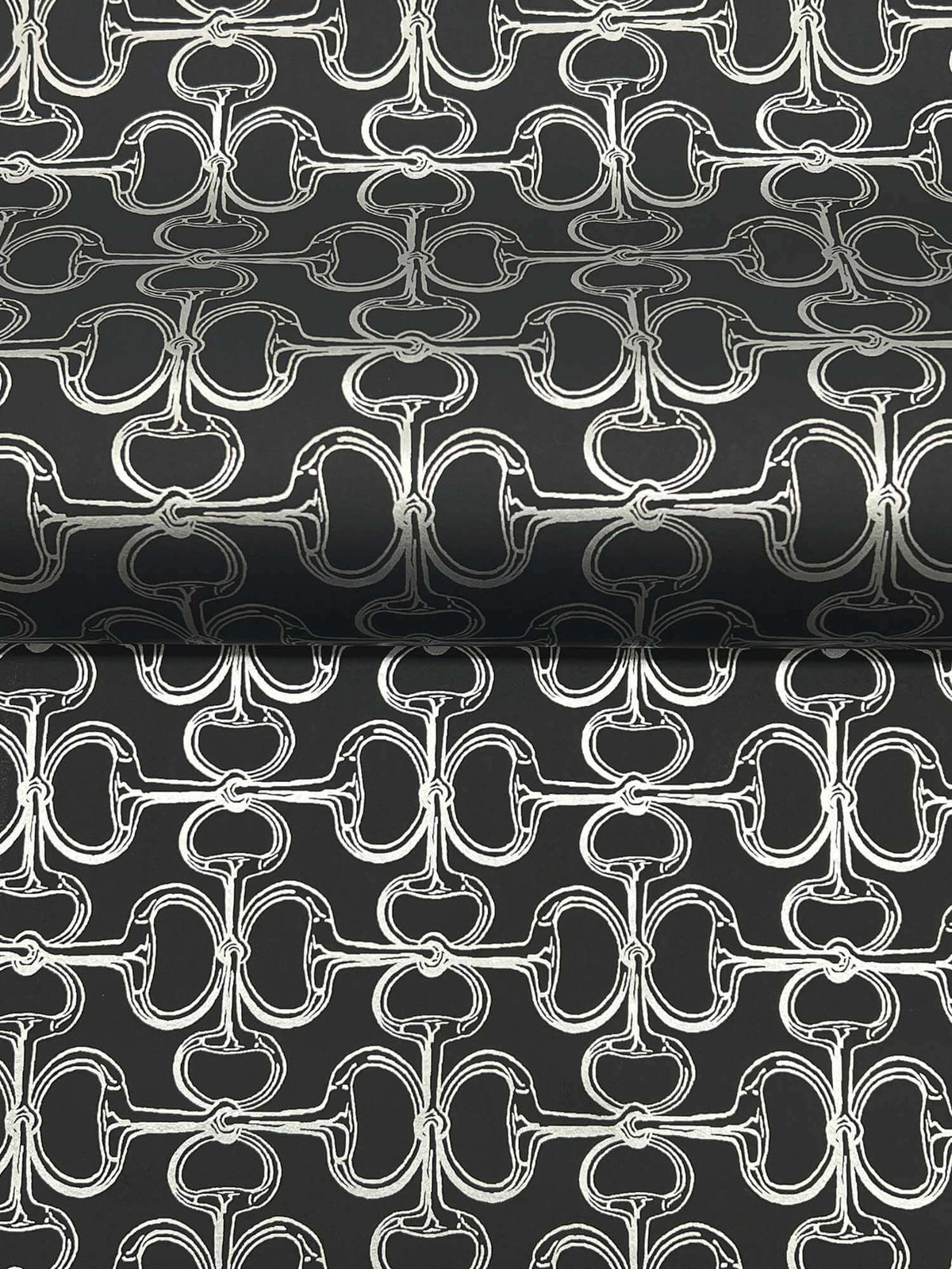 Ronald Redding Private Reserve Polo Wallpaper Sample - Black