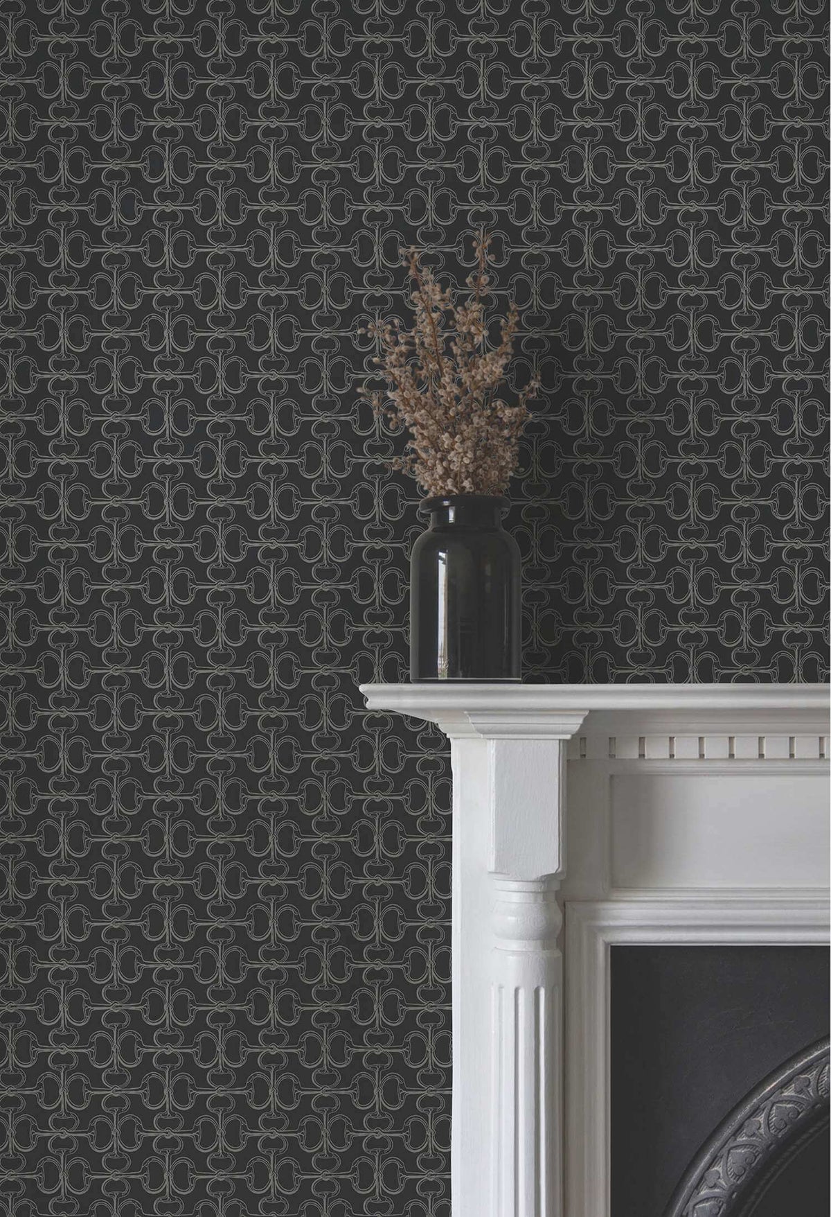 Ronald Redding Private Reserve Polo Wallpaper Sample - Black