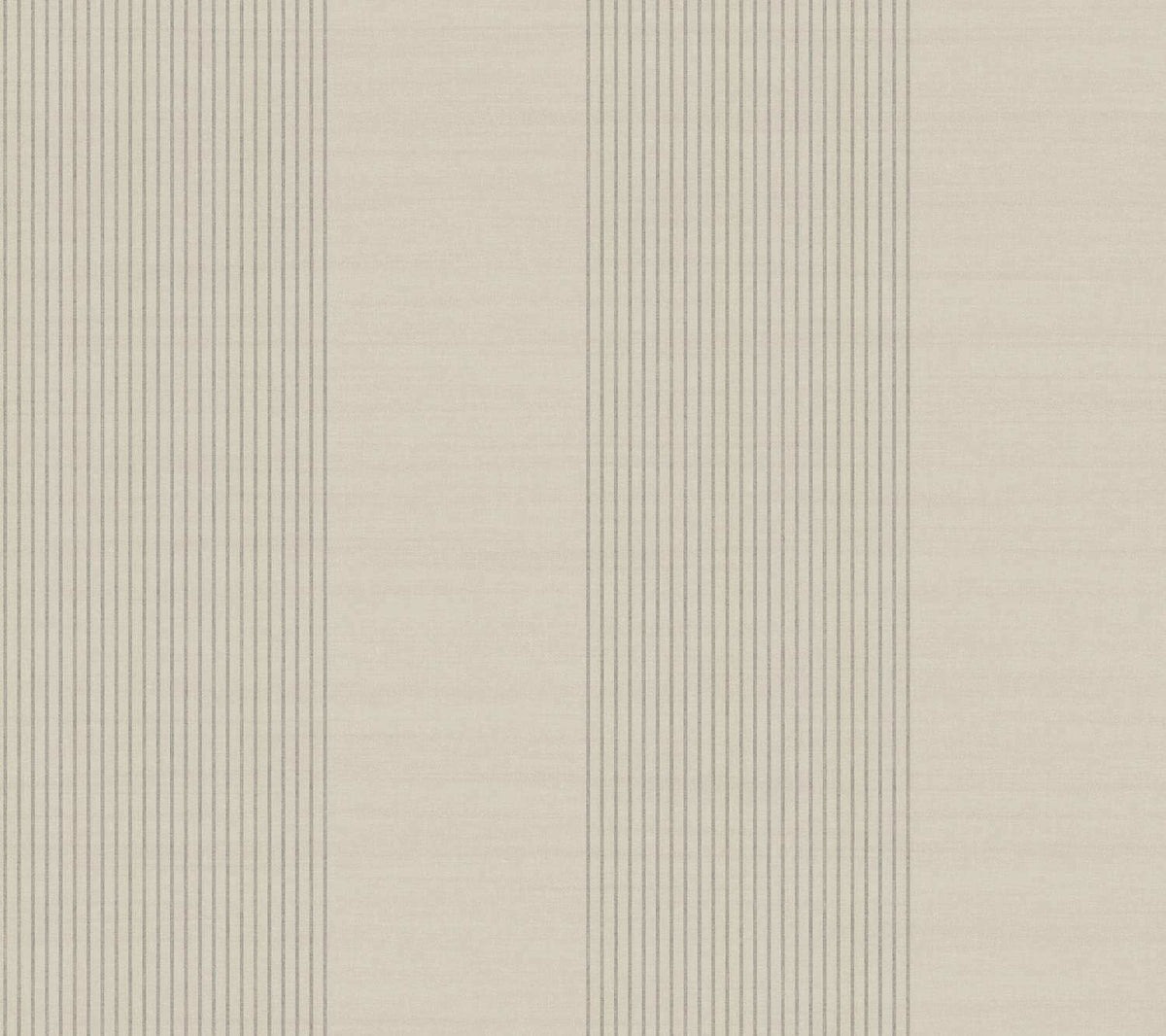 Ronald Redding Private Reserve Archer Stripe Wallpaper Sample - Taupe