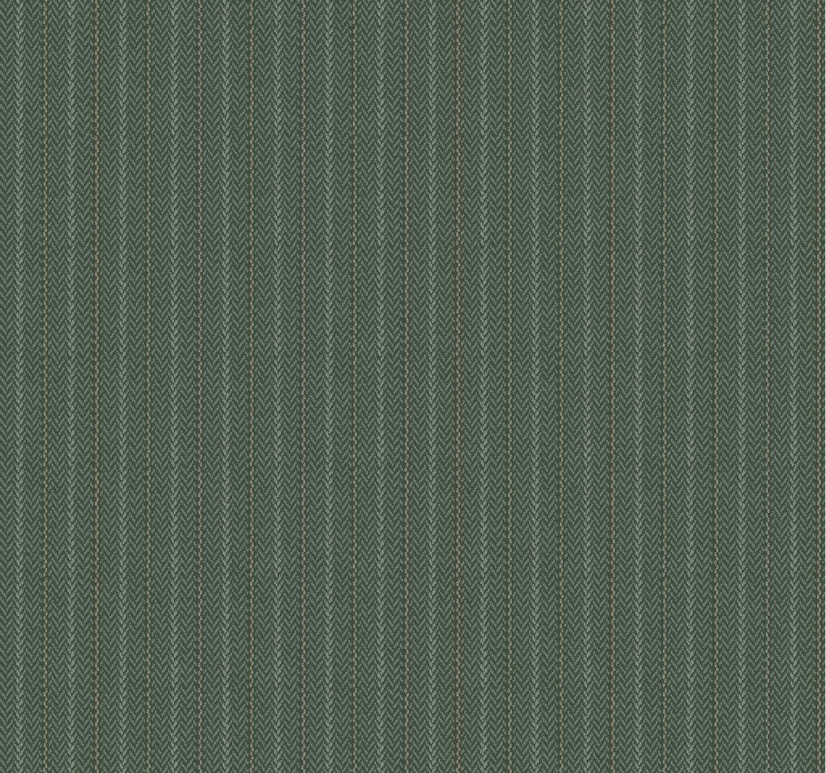 Ronald Redding Private Reserve Elkan Stripe Wallpaper Sample - Green
