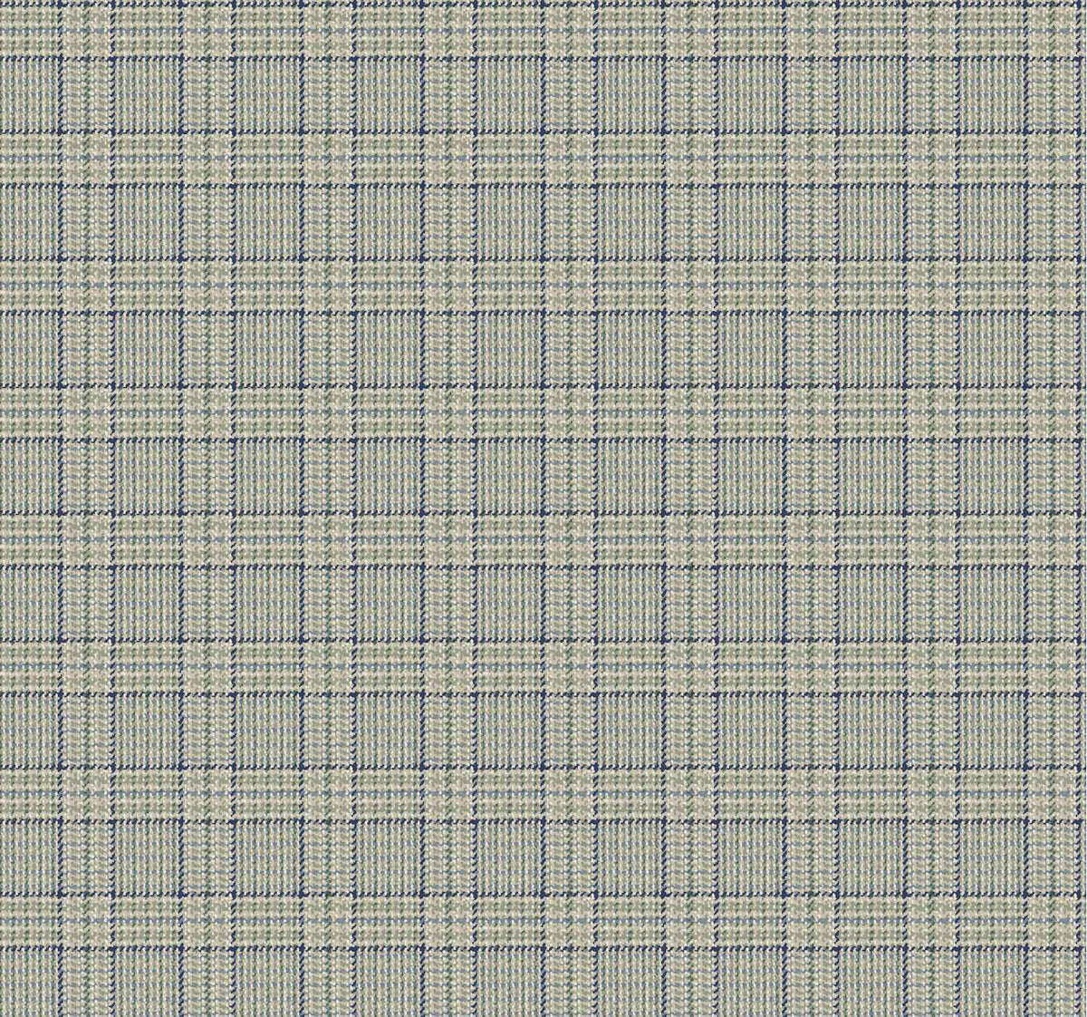 Ronald Redding Private Reserve Harrington Plaid Wallpaper Sample - Green