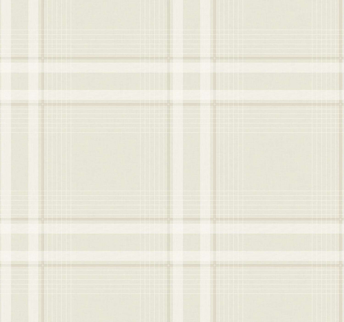 Ronald Redding Private Reserve Country Club Plaid Wallpaper Sample - Dove