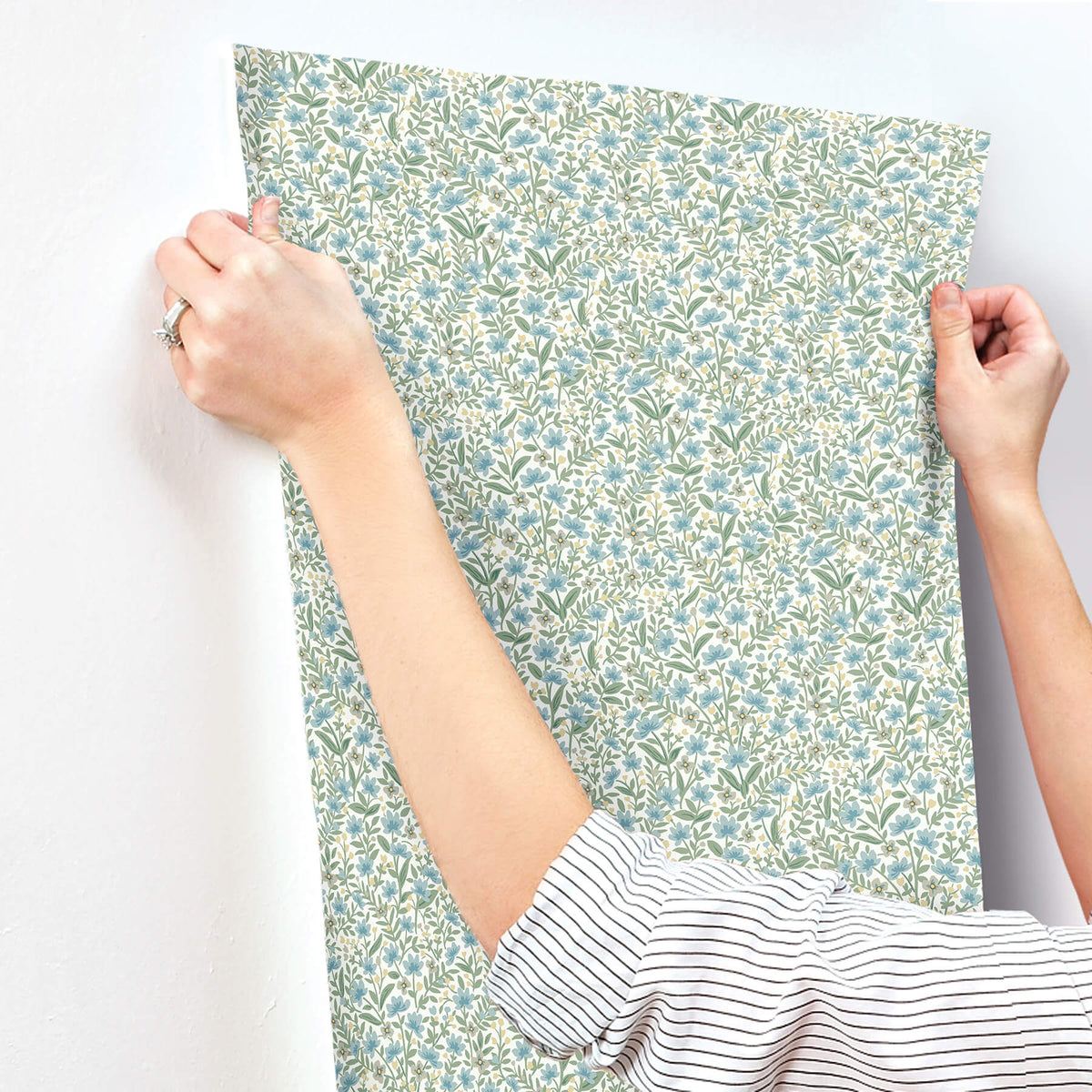 Rifle Paper Co. Sylvie Wallpaper - Blue