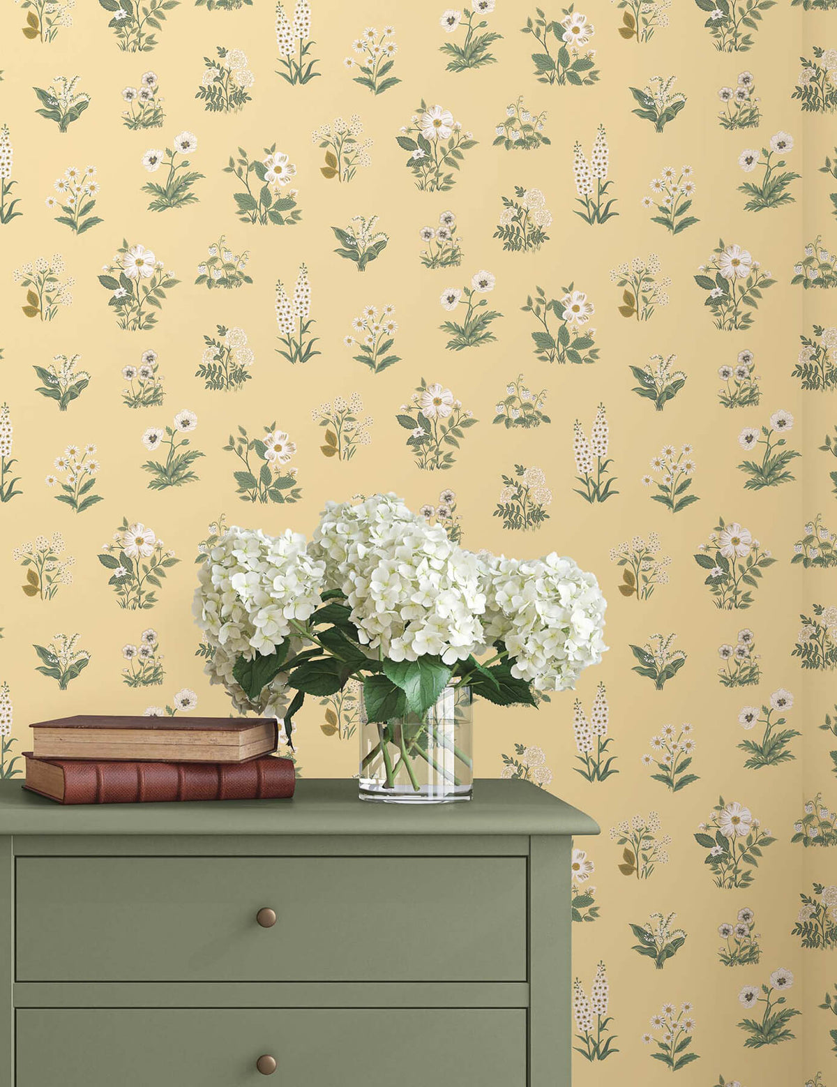 Rifle Paper Co. Botanical Wallpaper - Gold