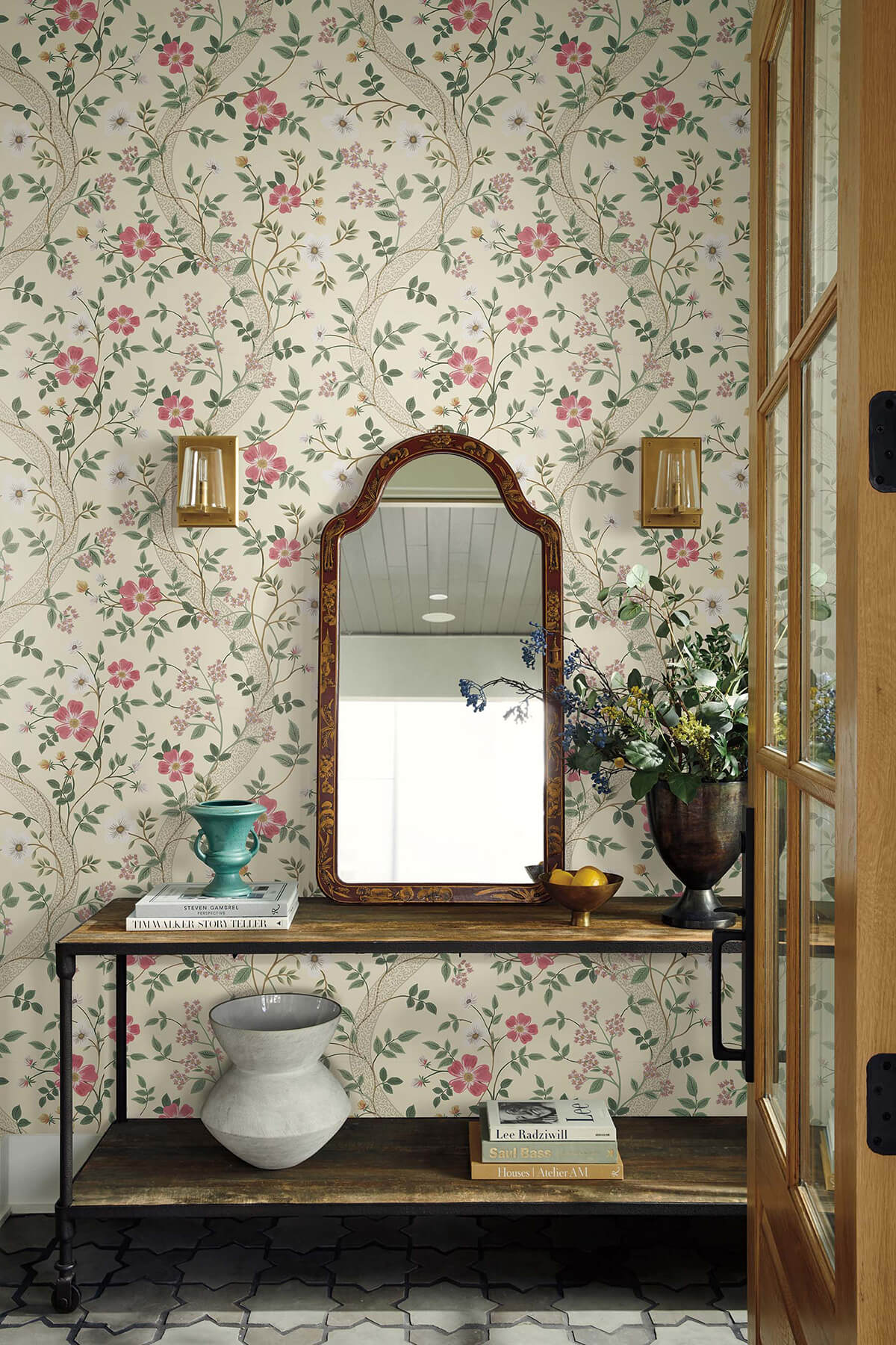 Rifle Paper Co. Waverly Wallpaper Sample - Linen