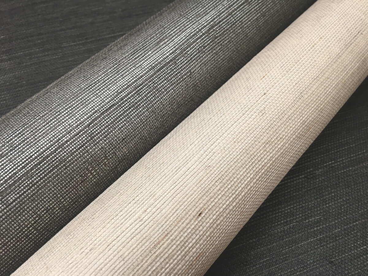 York Grasscloth Resource Library Sisal Wallpaper - Black