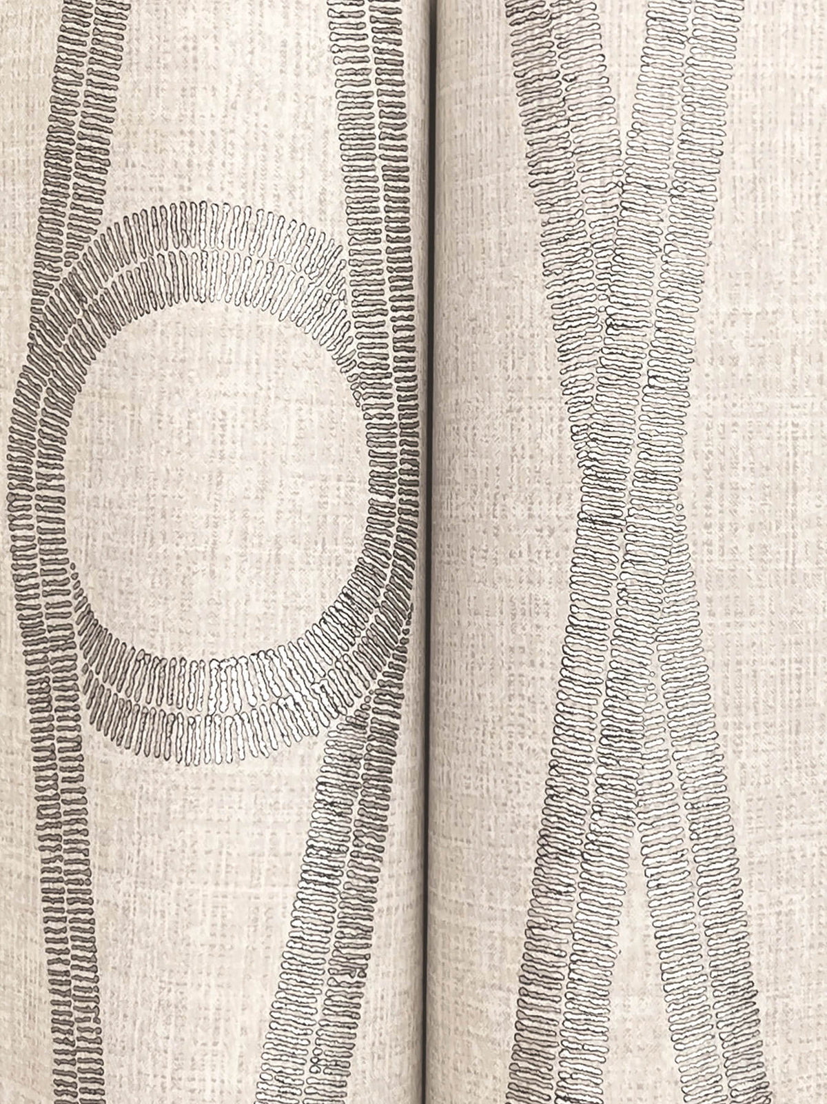 Antonina Vella Artifacts Henlein Wallpaper Sample - Putty