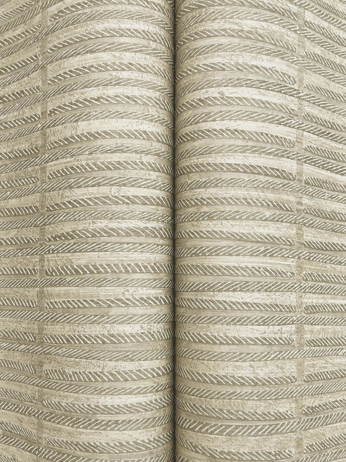 Antonina Vella Artifacts Iringa Wallpaper Sample - Linen