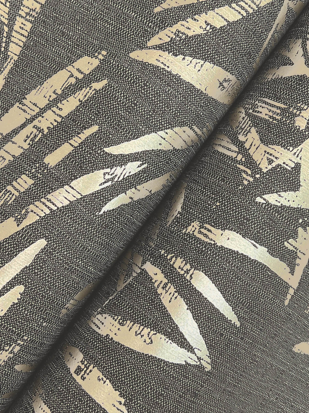 Antonina Vella Artifacts Allerton Bamboo Wallpaper Sample - Black