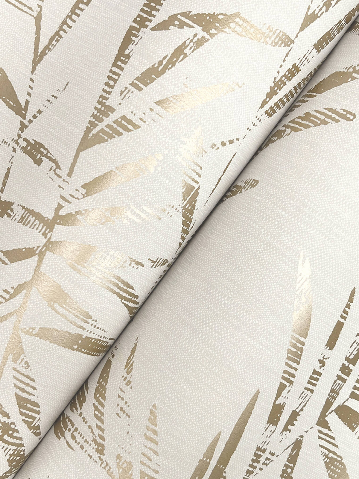 Antonina Vella Artifacts Allerton Bamboo Wallpaper Sample - Alabaster