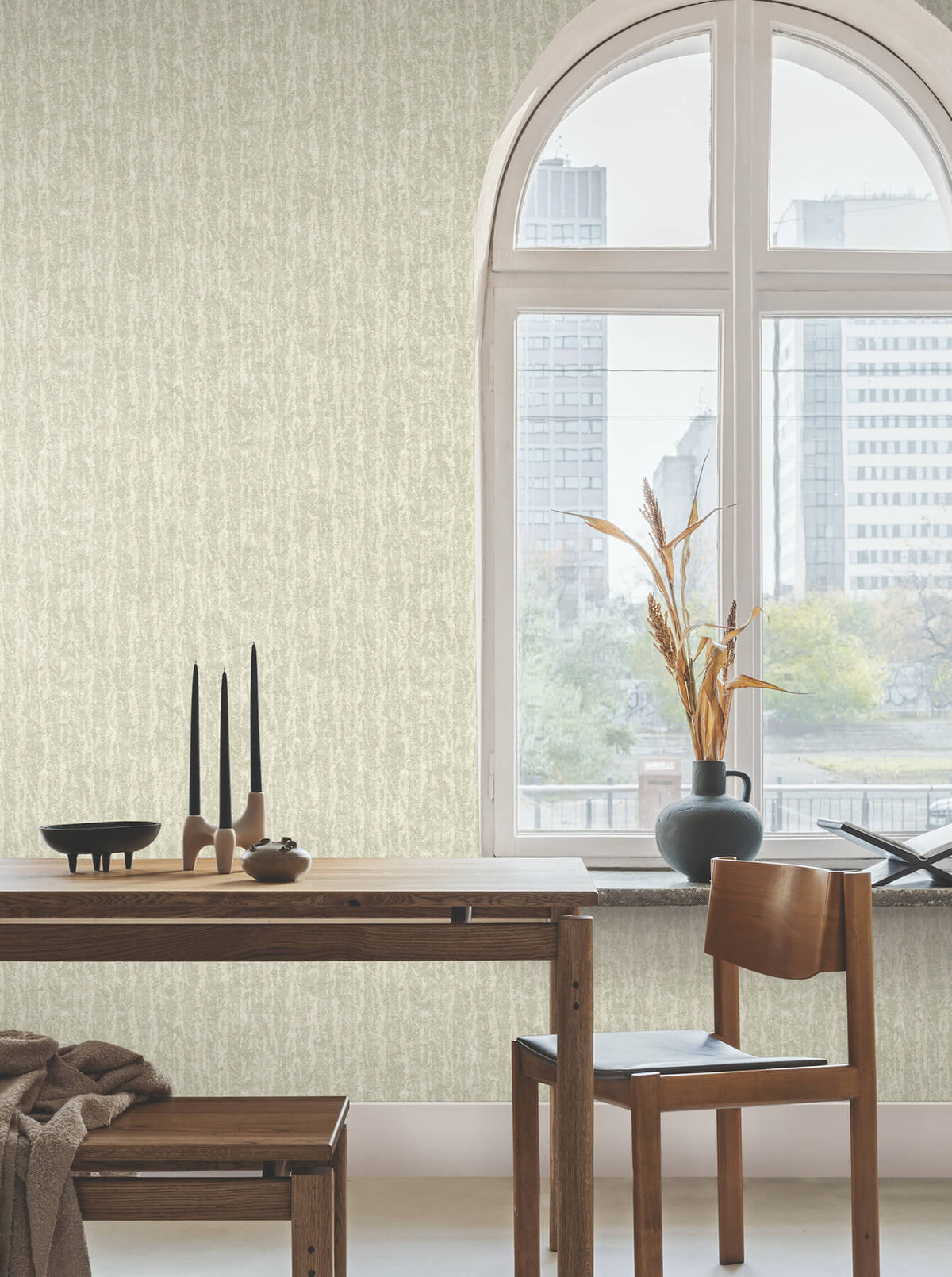 Antonina Vella Artifacts Juju Wallpaper Sample - Sage