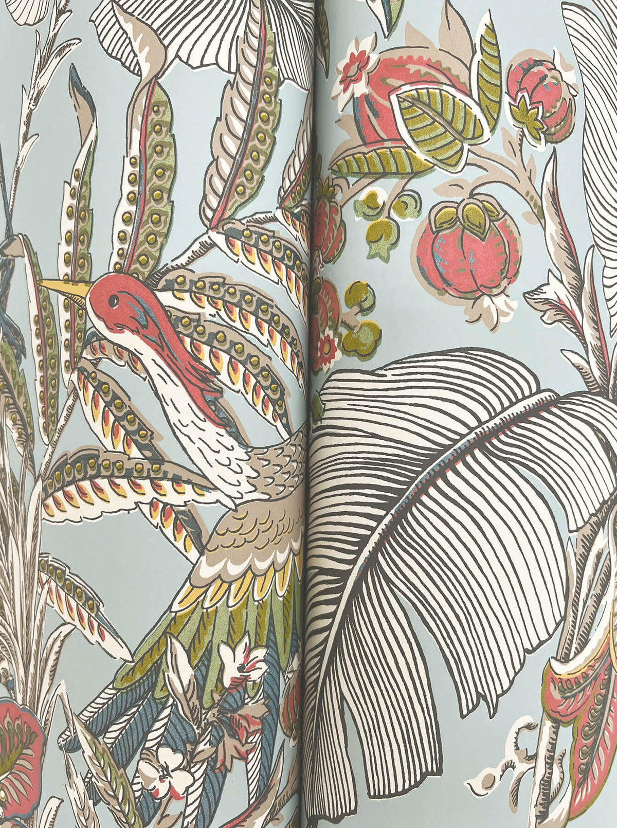 Antonina Vella Artifacts Heronwood Wallpaper - Sky Blue