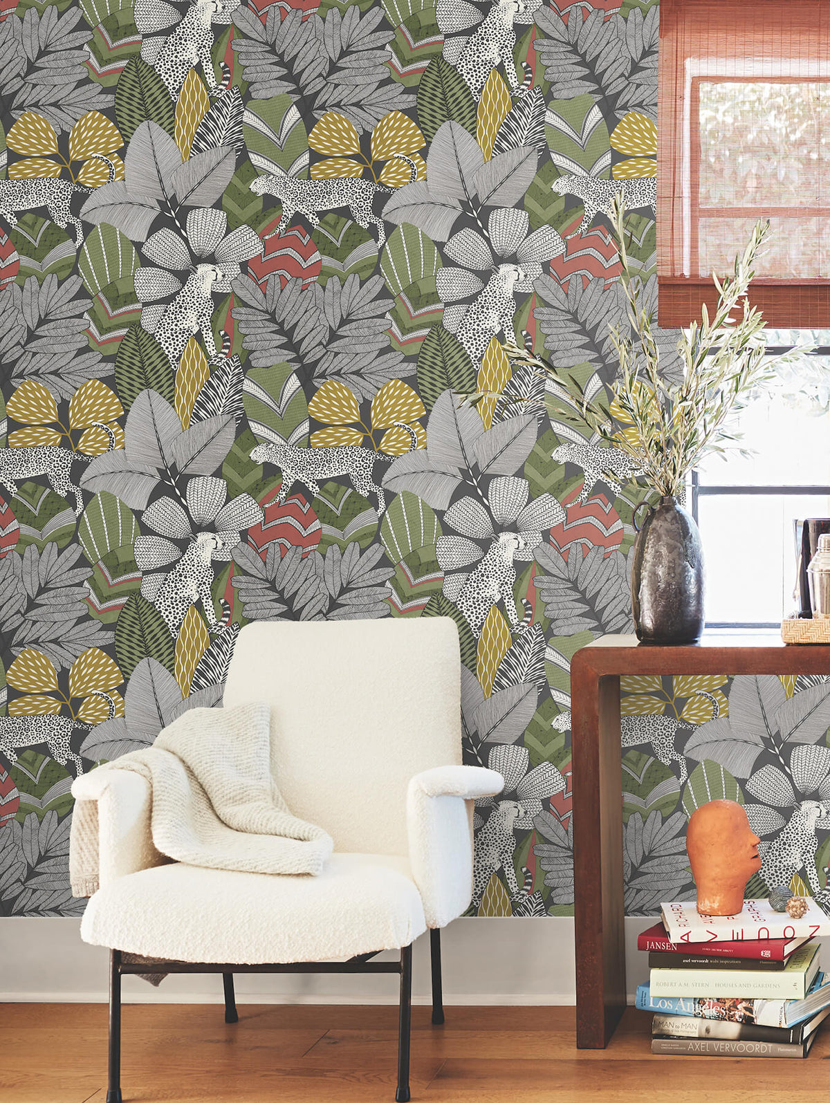 Antonina Vella Artifacts Namiri Wallpaper - Black