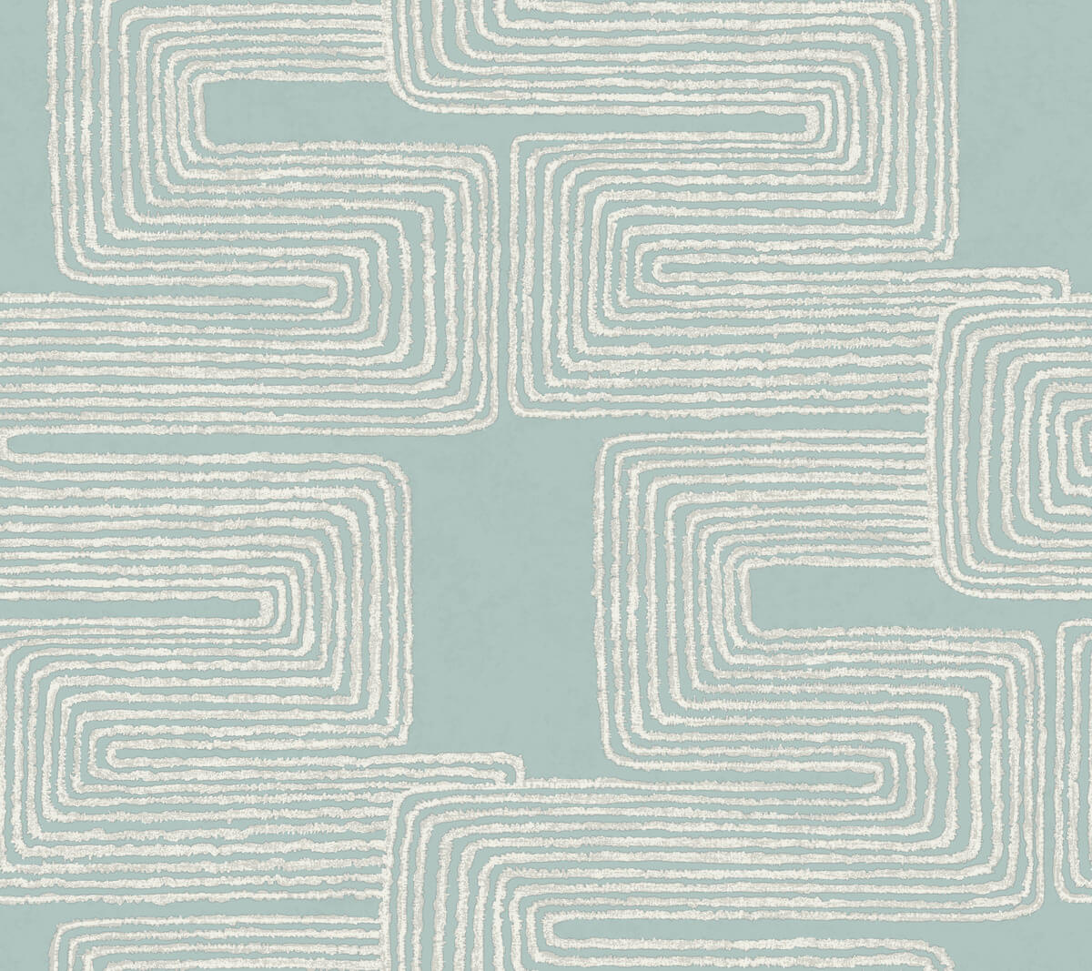 York Artistic Abstracts Zulu Thread Wallpaper - Sky Blue