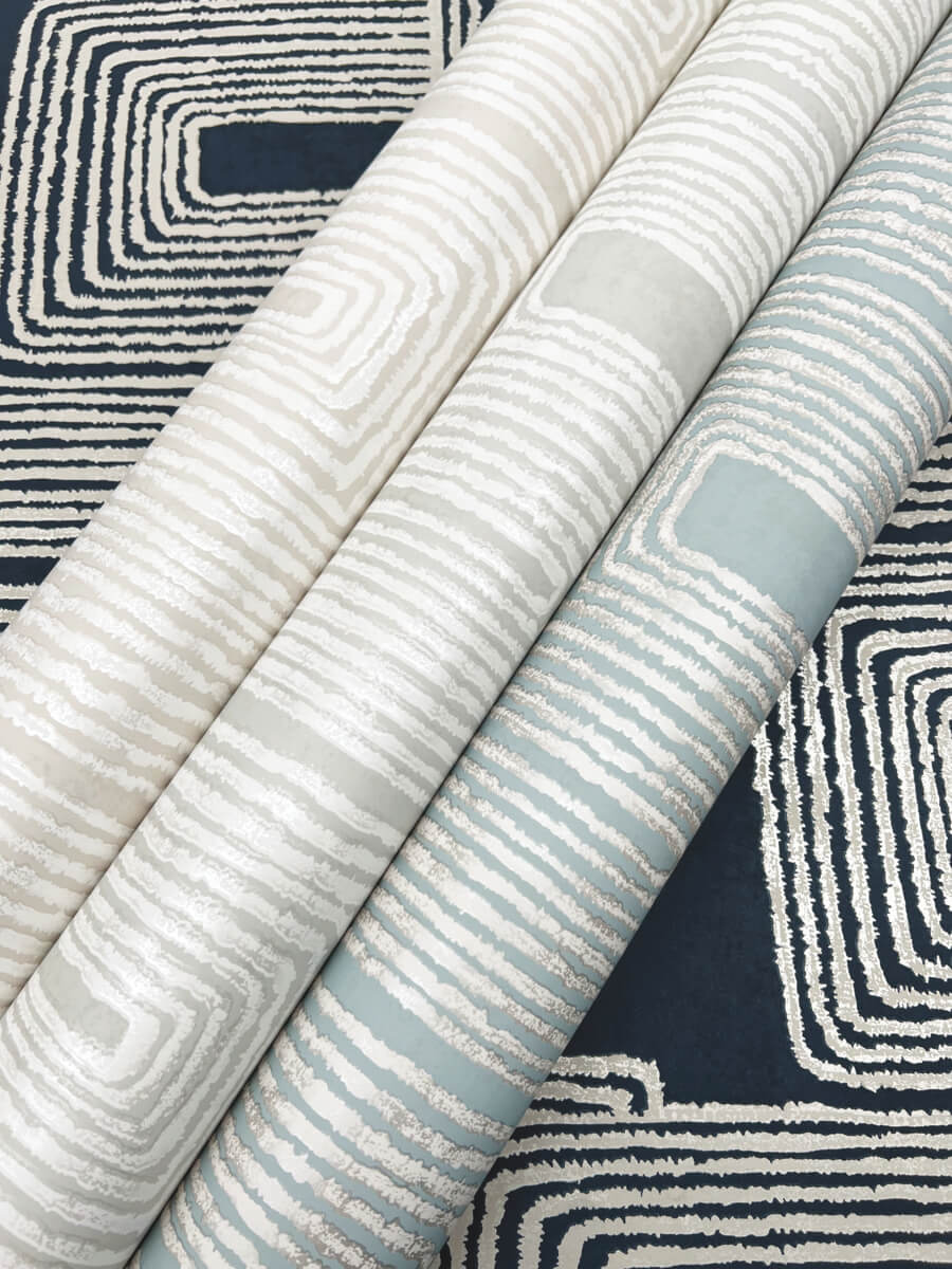 York Artistic Abstracts Zulu Thread Wallpaper - Beige
