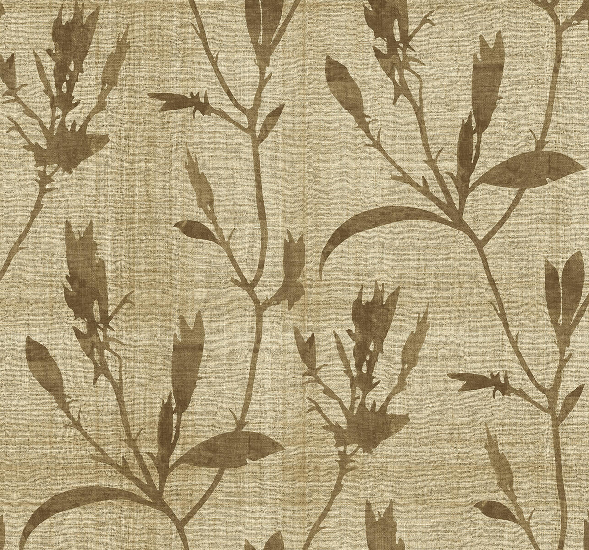 Seabrook Designs Bali Tropical Banyu Wallpaper Sample - Sand