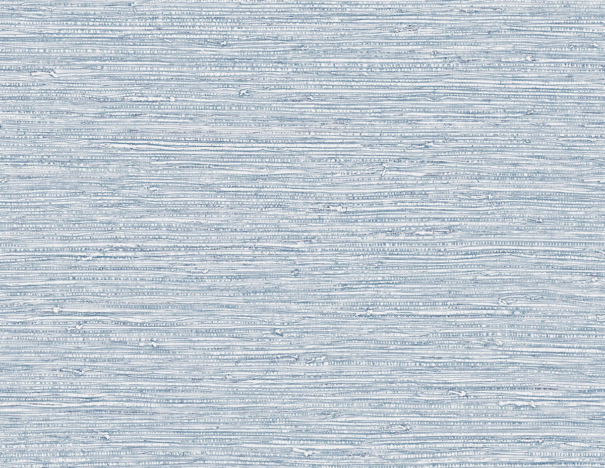 Seabrook Designs Bali Tropical Darma Wallpaper Sample - Ocean Blue