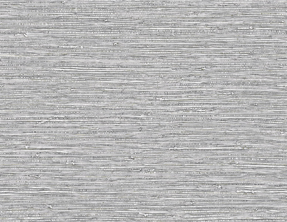 Seabrook Designs Bali Tropical Darma Wallpaper Sample - Charcoal