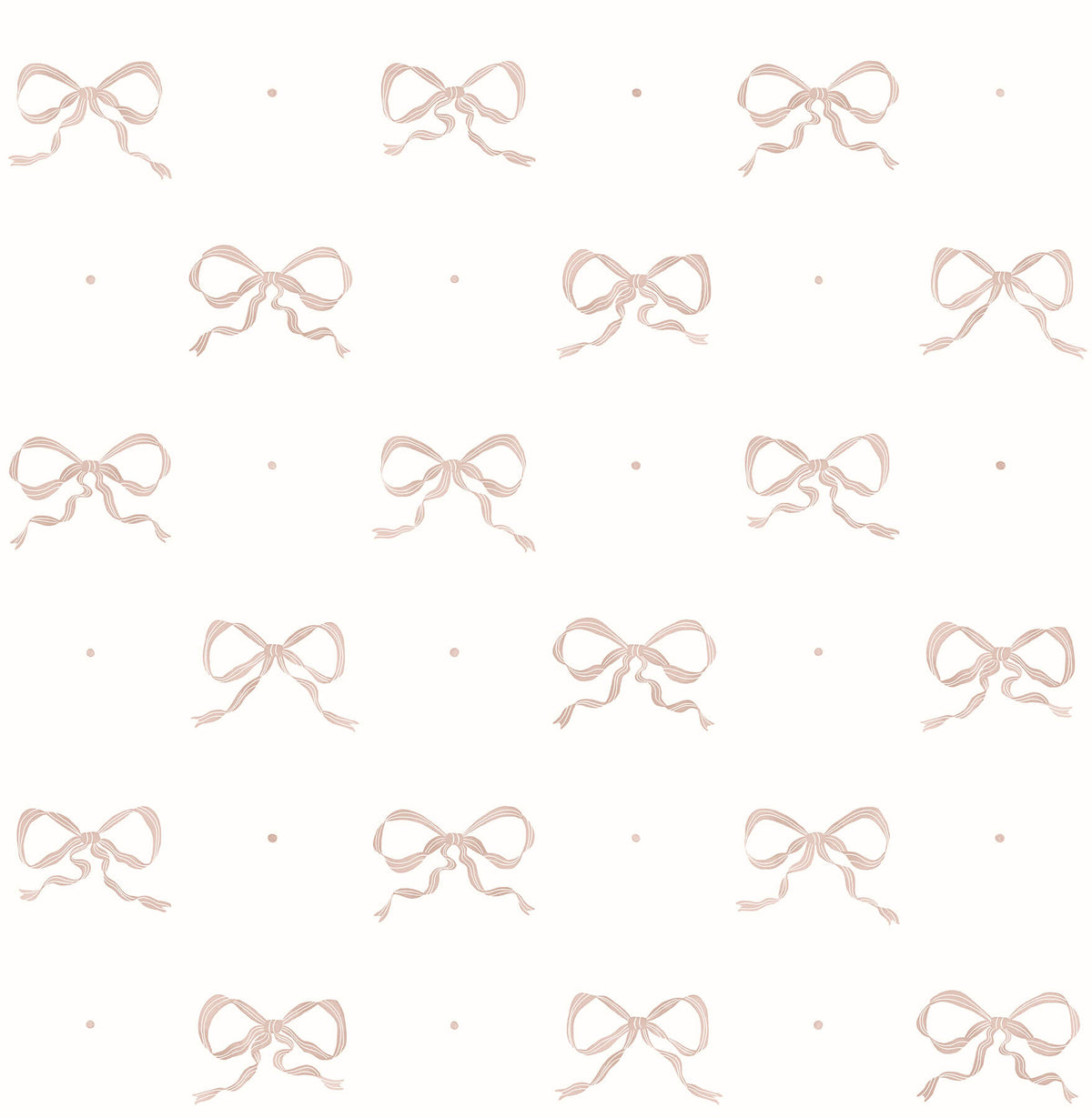 Erin Gates Emma Large Bow Wallpaper Sample - Petal