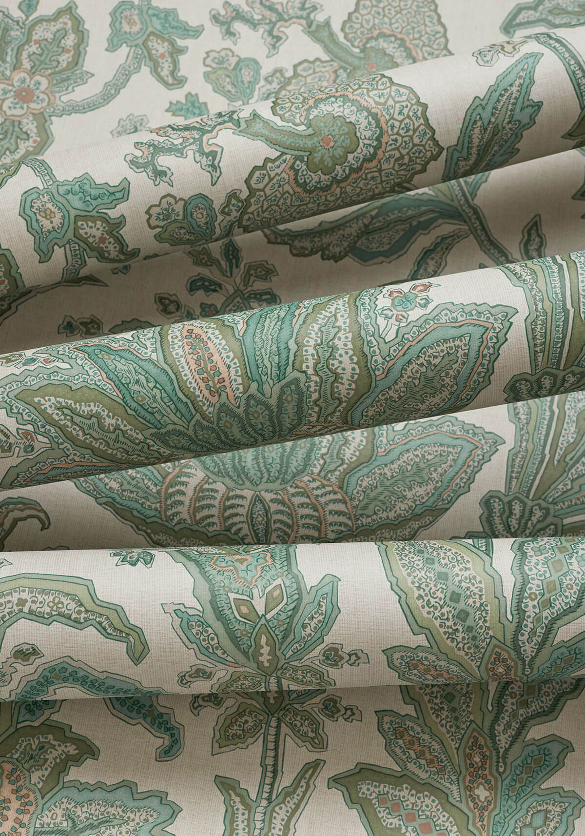 Thibaut Boxwood Breckenridge Wallpaper Sample - Sage