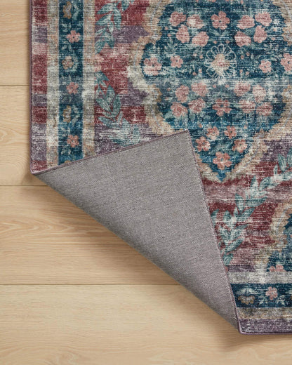 Rifle Paper Co. × Loloi Courtyard Rug - Chateau Red