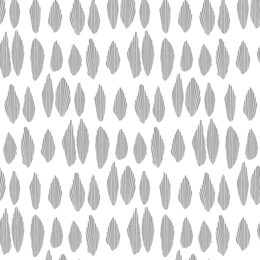 Mitchell Black Cascade Wallpaper Sample - Charcoal