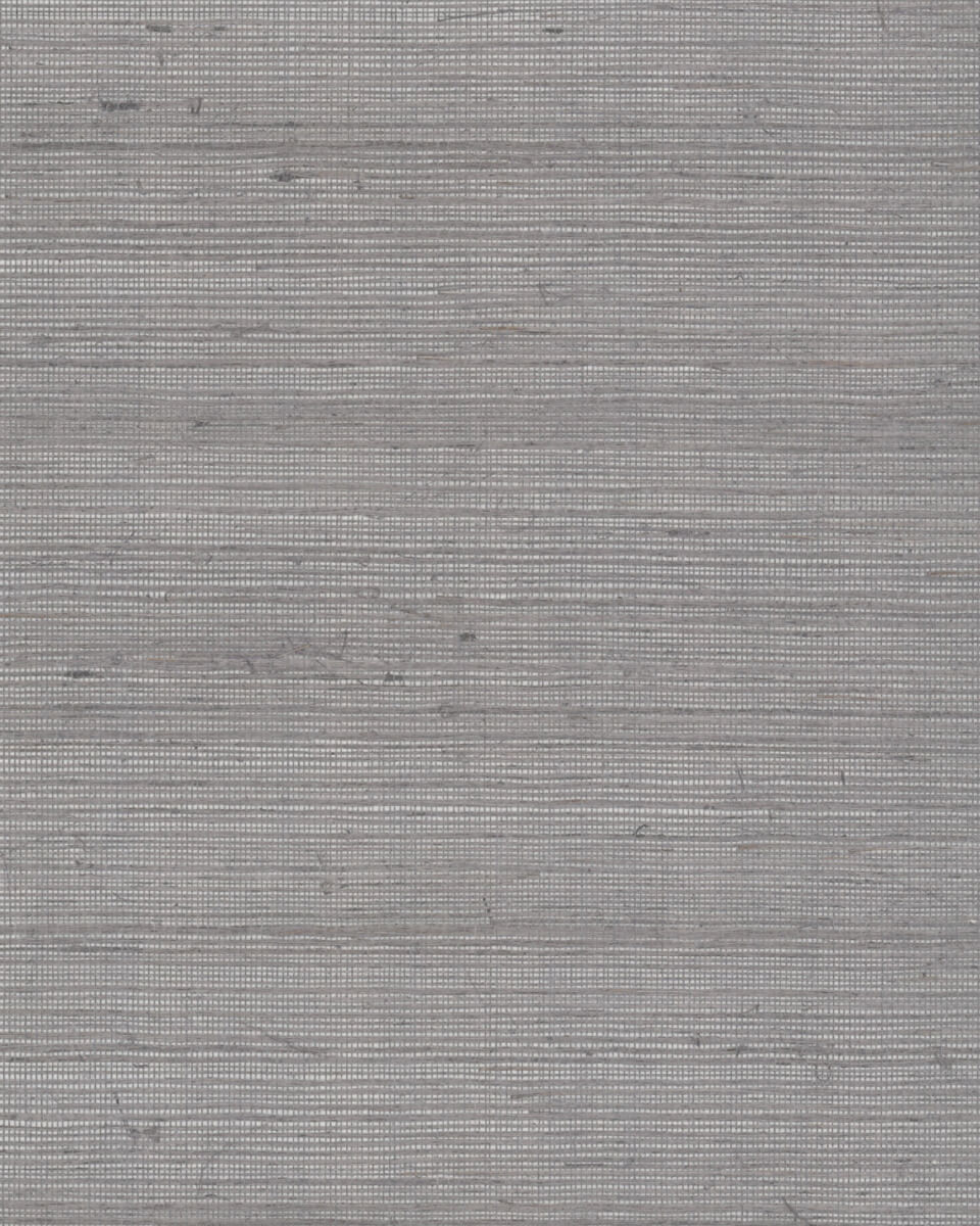 York Designer Sisals Grasscloth Wallpaper - Platinum