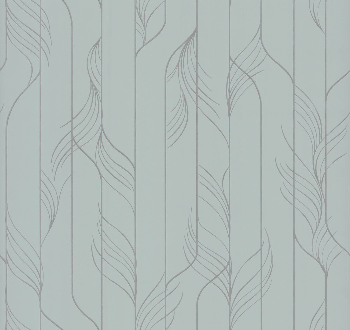 Candice Olson Decadence Elemental Thread Wallpaper - Blue & Silver