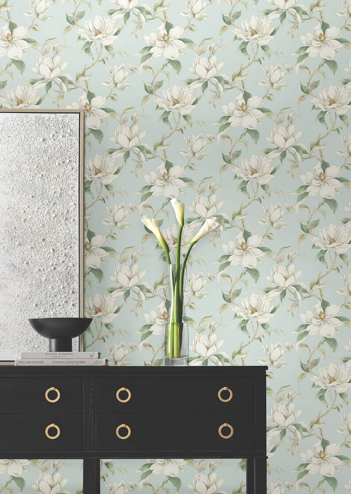 Candice Olson Decadence Garden Jewels Wallpaper - Spa