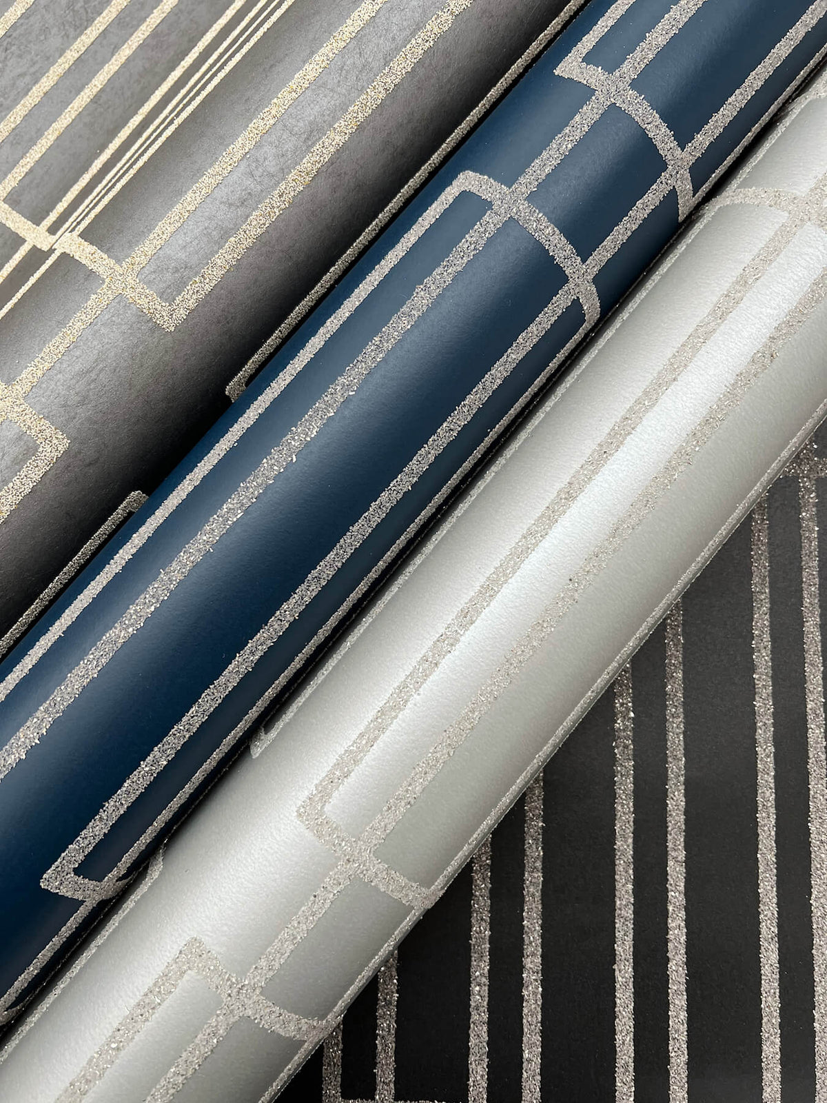 Candice Olson Decadence Terrace Wallpaper - Navy