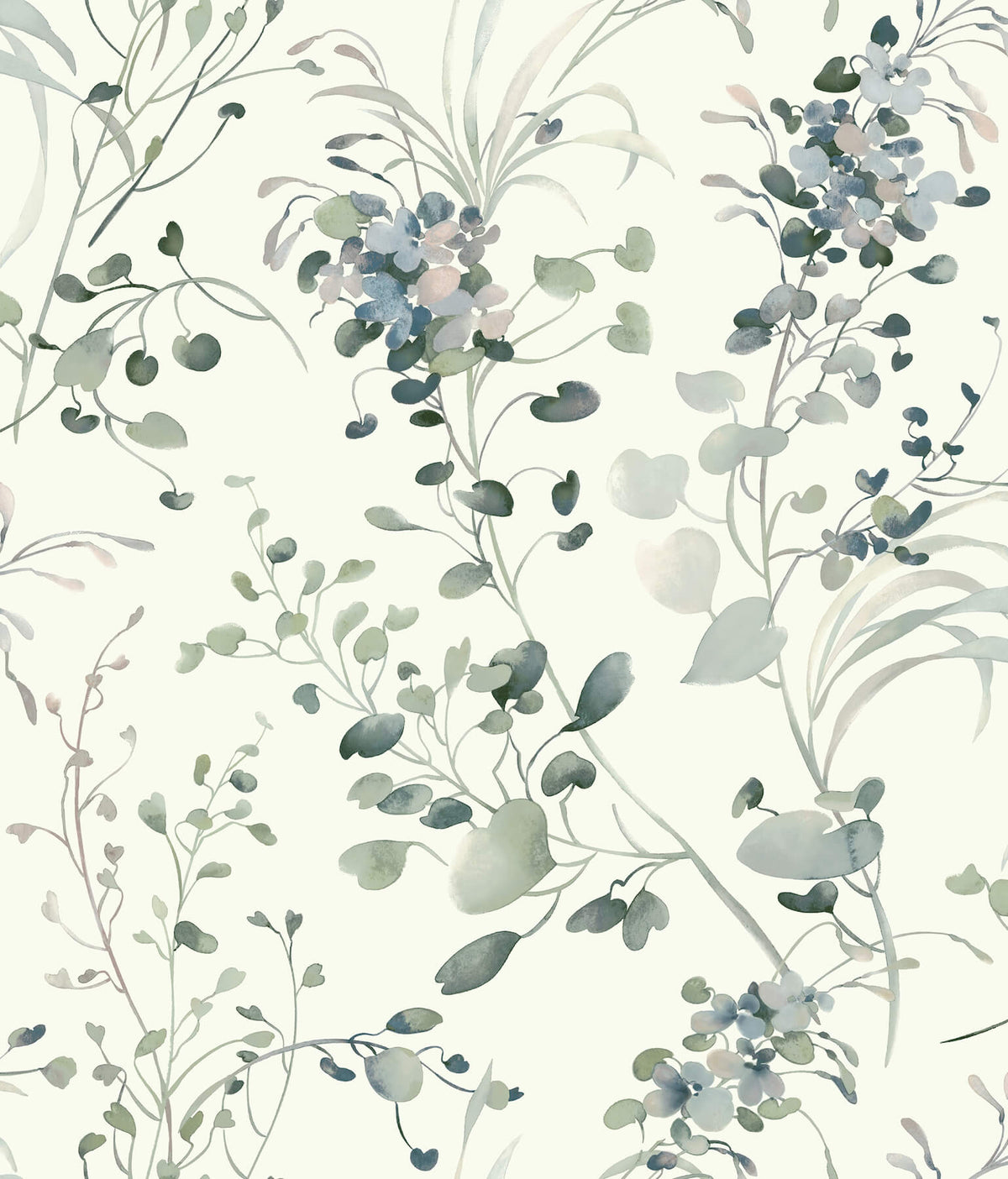 Candice Olson Decadence Spring Whispers Wallpaper Sample - Jade