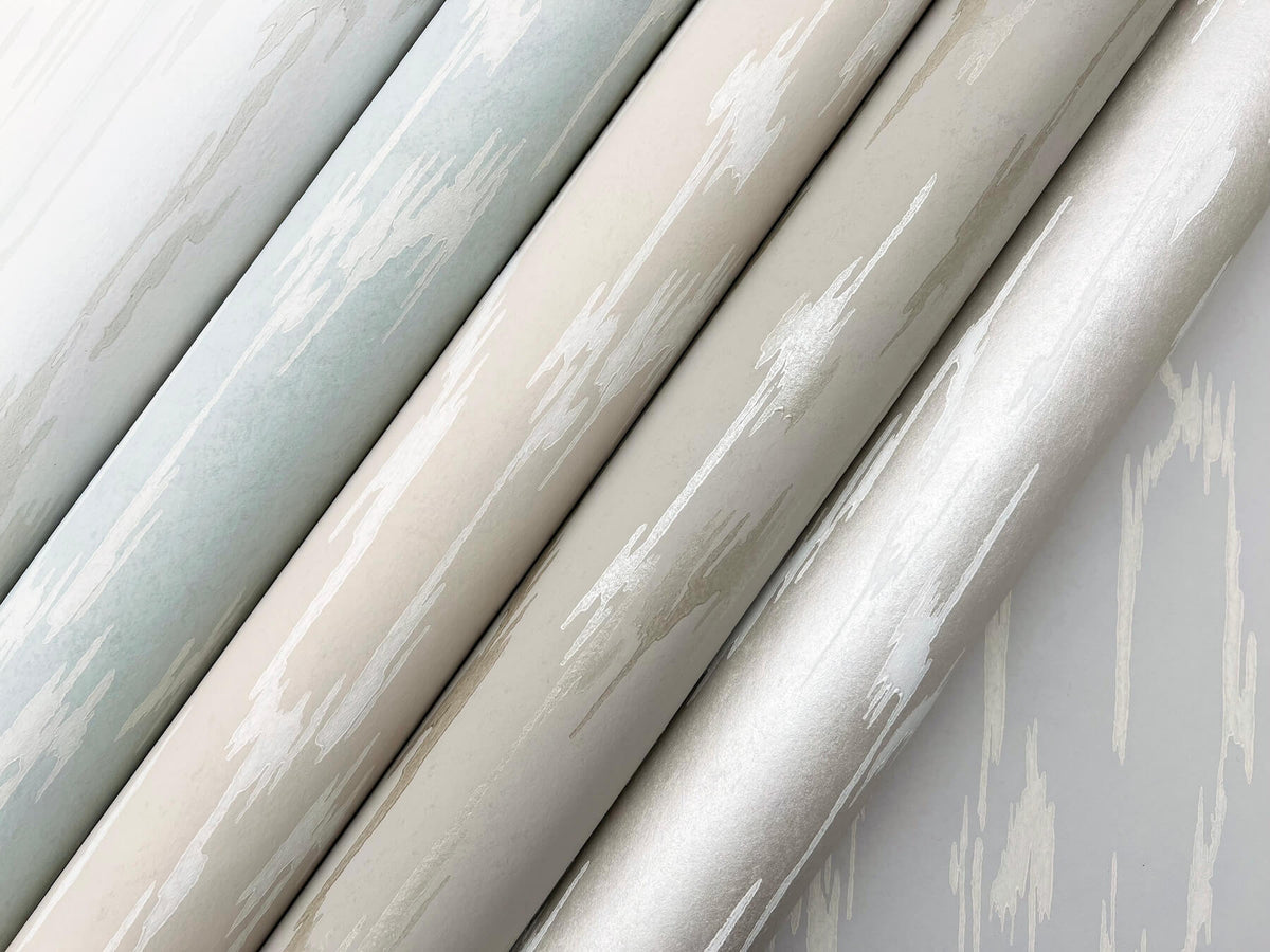 Candice Olson Decadence Flowing Wallpaper - Ether Blue