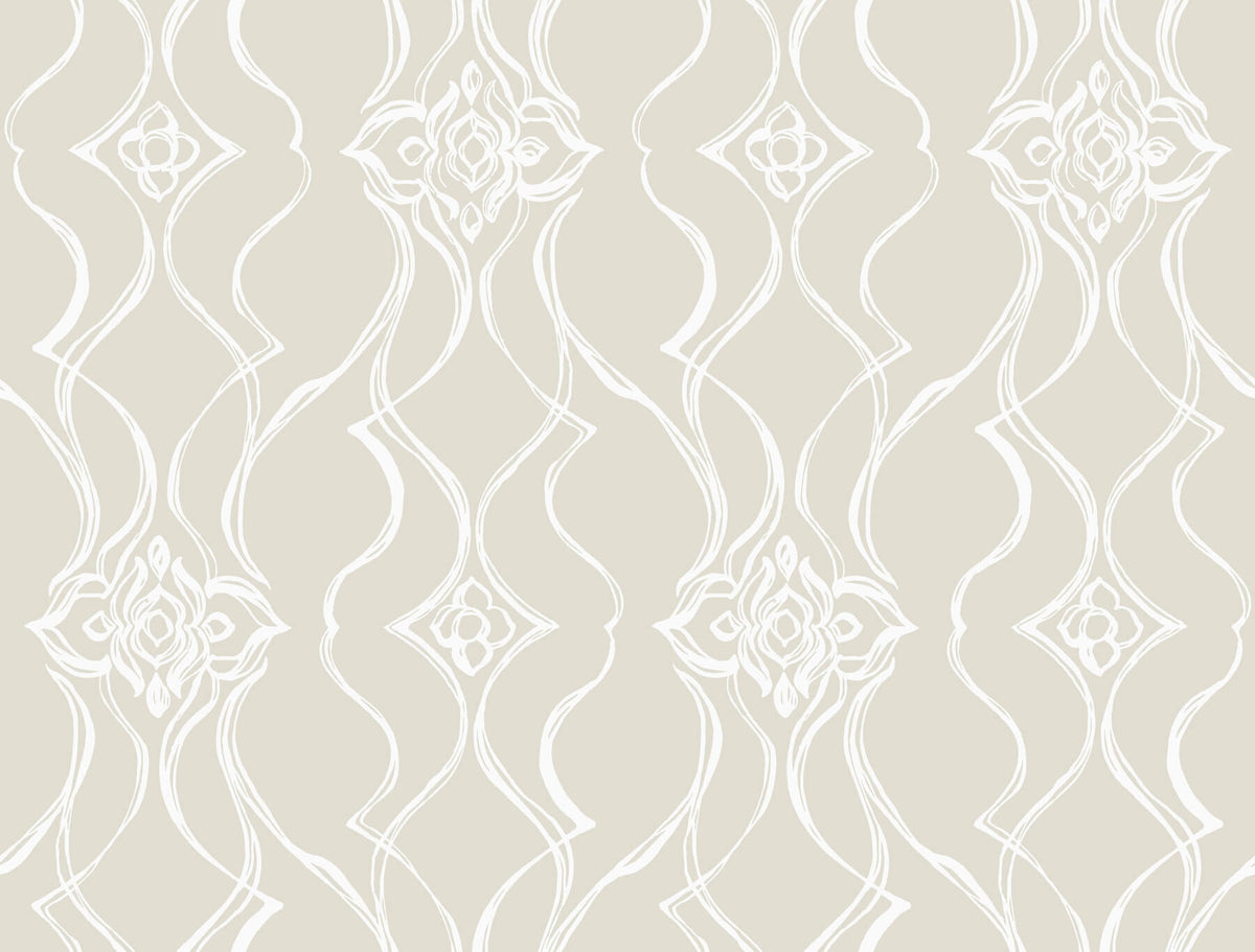 Candice Olson Decadence Pirouette Wallpaper - Beige